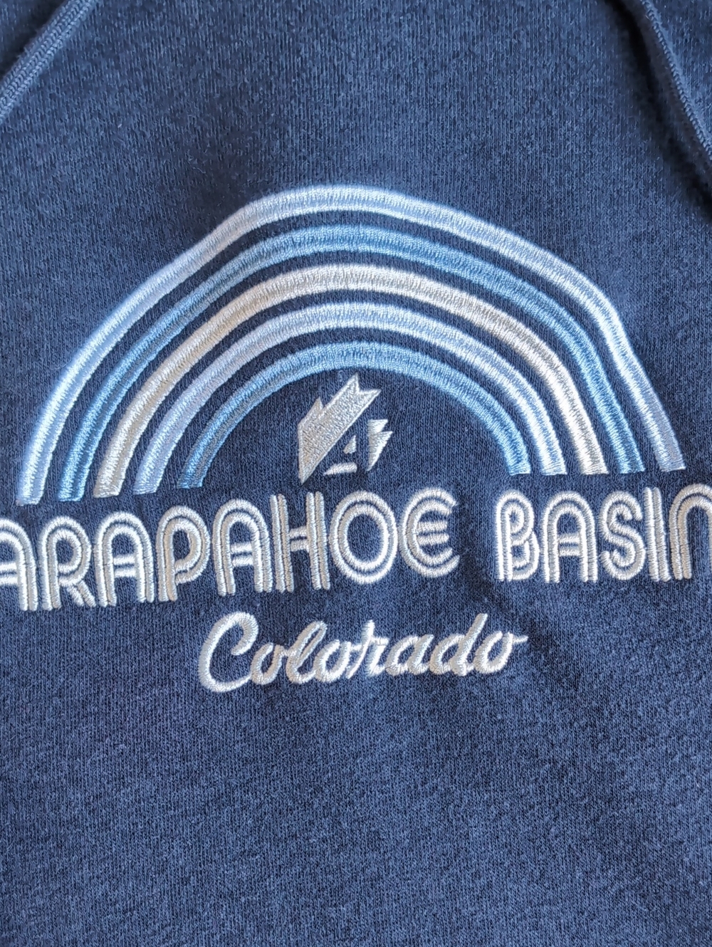 Arpahoe Basin Colorado Fleece Pullover Hoodie - Picture 2 of 4